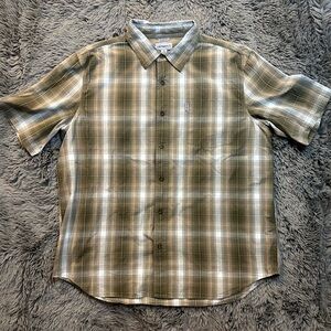 Carhartt Men’s Relax Fit Button Up Short Sleeve Shirt Size 2XL